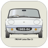 Lotus Elan S1 1963-64 Coaster 1